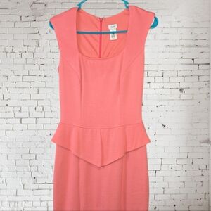 vintage Cache 4 coral preplum dress
